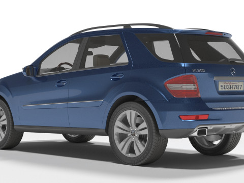 Mercedes ML 500 3D Модель