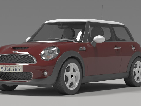 Mini Coper 3D Model