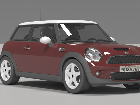 Mini Coper 3D Model