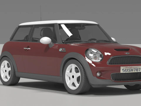 Mini Coper 3D Model