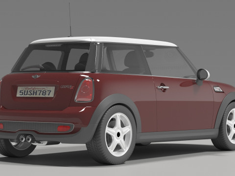 Mini Coper 3D Model