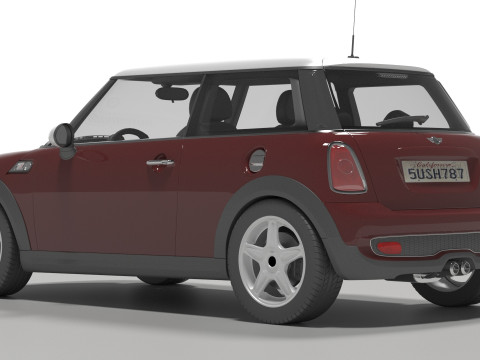 Mini Coper 3D Model