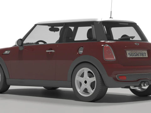 Mini Coper 3D Model