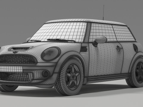 Mini Coper 3D Model