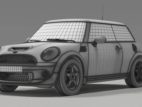 Mini Coper 3D Model
