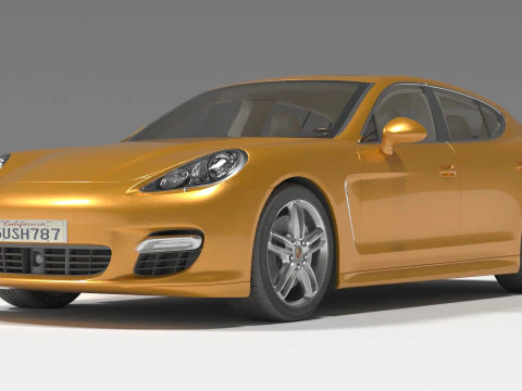 Porsche Panamenha Modello 3D