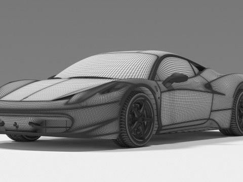 Pack 10 Cars 2 3D Model
