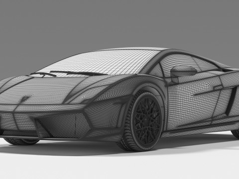 Pack 10 Cars 2 3D Model