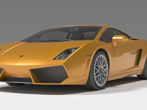Pack 10 Cars 2 3D Model