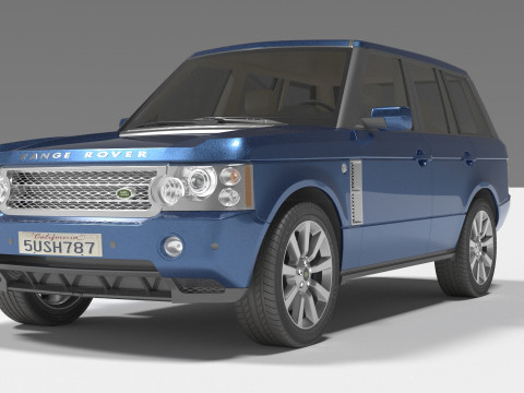 Pack 10 Cars 2 3D Model