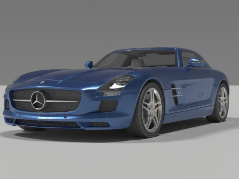 Pack 10 Cars 2 3D Model