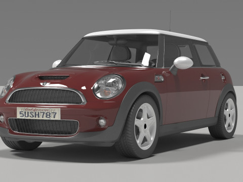 Pack 10 Cars 2 3D Model