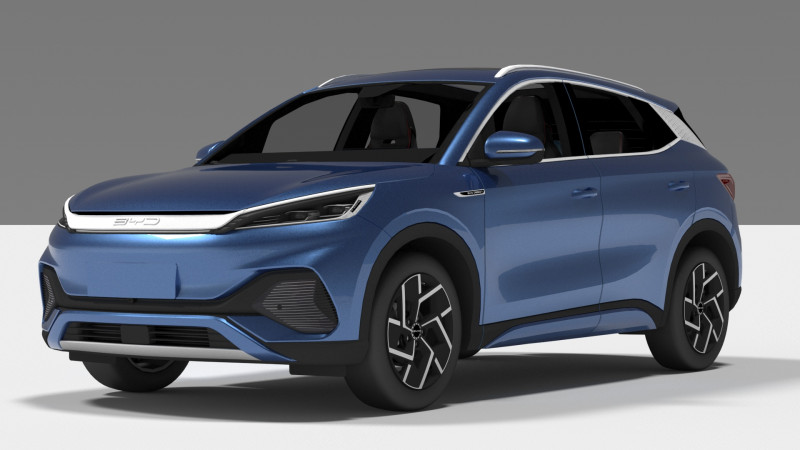 BYD ATTO 3D मॉडल .c4d .max .obj .3ds .fbx .stl .blend