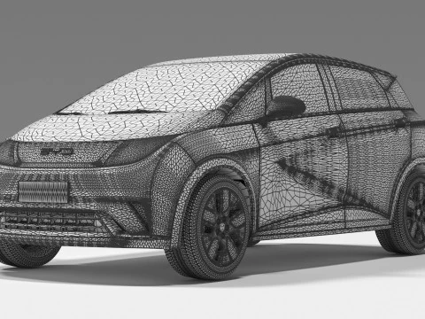 BYD DELFINO Modello 3D