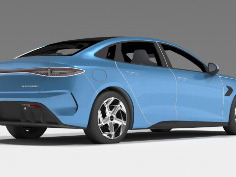 BYD SEAL 3D Model