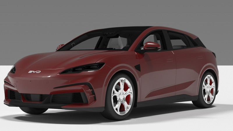 BYD SEAL 06 GT 3Dモデル .c4d .max .obj .3ds .fbx .stl .blend