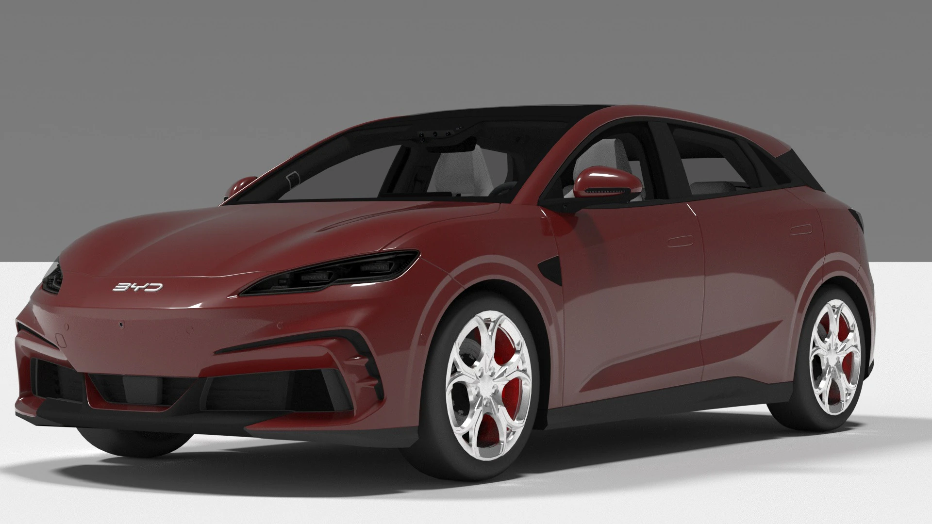BYD SEAL 06 GT 3D Model .c4d .max .obj .3ds .fbx .stl .blend