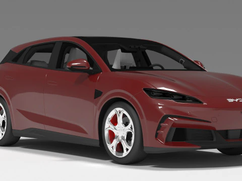 BYD SEAL 06 GT 3D Model
