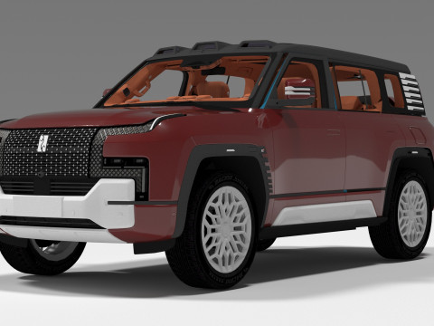 BYD YANGWANG Modelo 3D