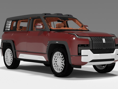 BYD YANGWANG Modello 3D