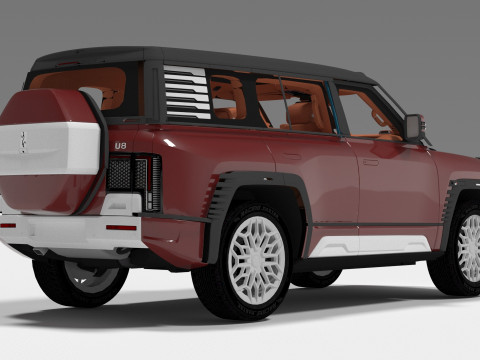 BYD YANGWANG Modello 3D