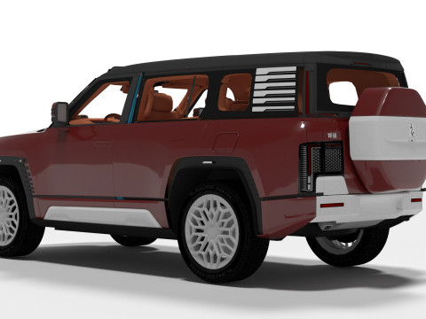 BYD YANGWANG Modello 3D