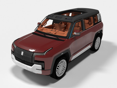 BYD YANGWANG Modello 3D