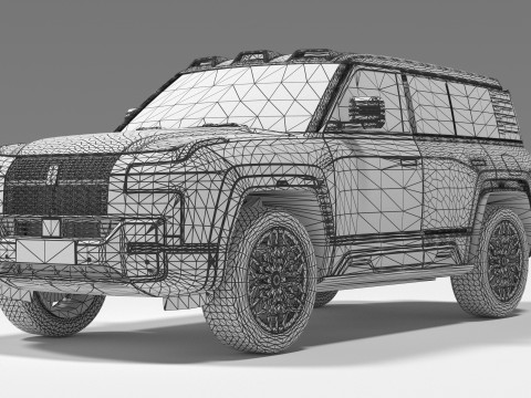 BYD YANGWANG Modello 3D