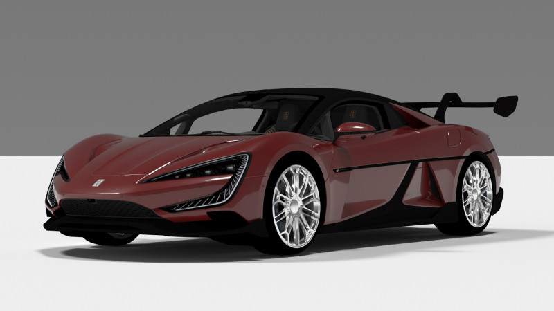 BYD YANGWANG SPORT 3D Модель .c4d .max .obj .3ds .fbx .stl .blend