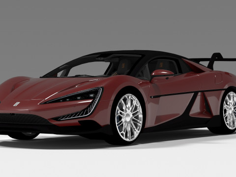 BYD YANGWANG SPORT 3D Модель