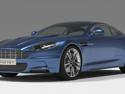 Aston Martin 3D Modell