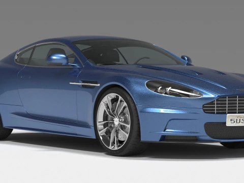 Aston Martin 3D Model