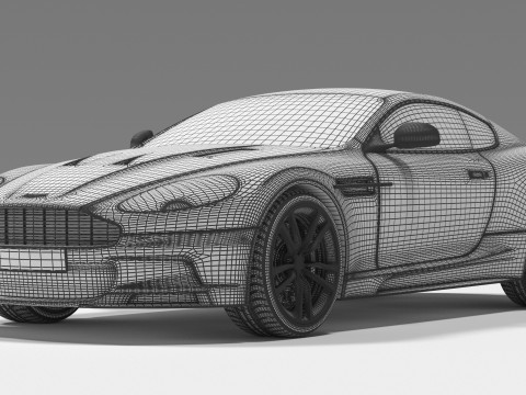 アストンマーティン 3Dモデル