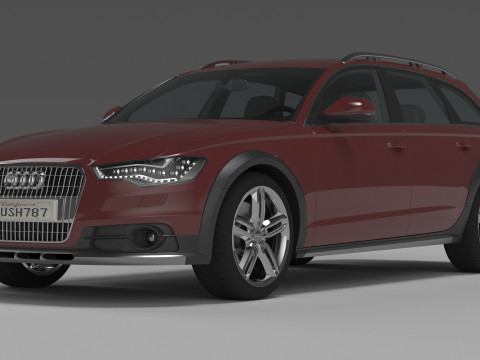 Audi A6 3D 模型