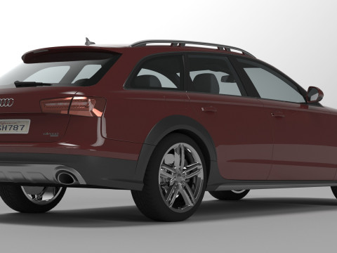 Ауди А6 3D Модель