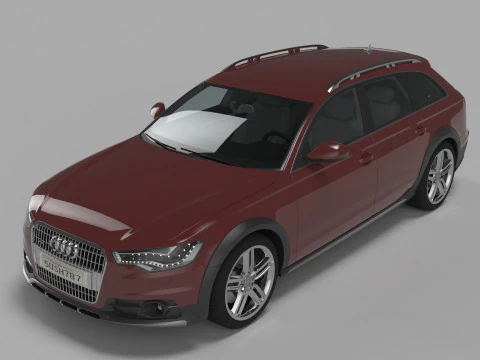 Audi A6 3D Model