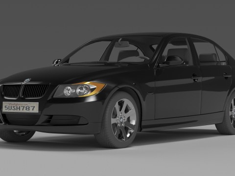 BM W 330 3D 모델