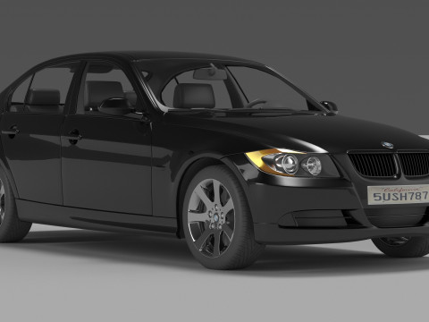BM W 330 3D 모델