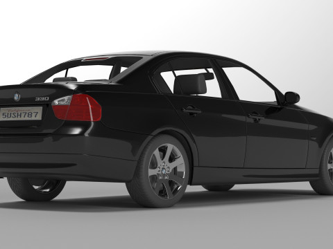 BM W 330 3D 모델