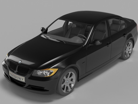 BM W 330 3D 모델