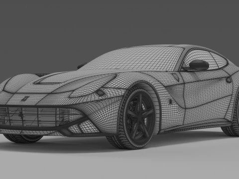 Ferrari California 3D Model