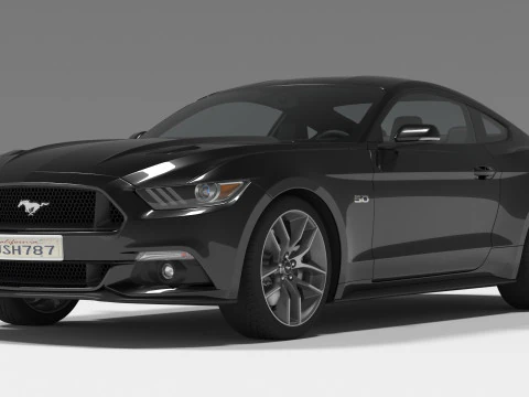 Mustang GT Modello 3D