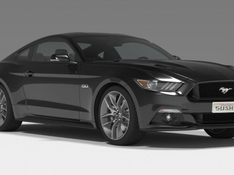 Mustang GT 3D 모델