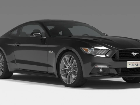 Mustang GT 3D Model