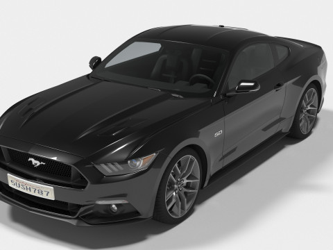 Mustang GT 3D 모델