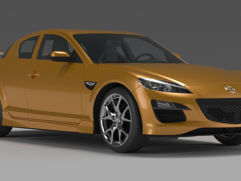 Mazda RX 8 3D Модель