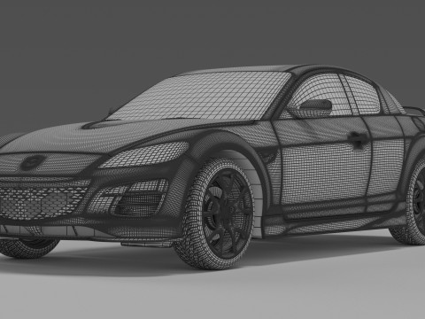 Mazda RX 8 3D Модель
