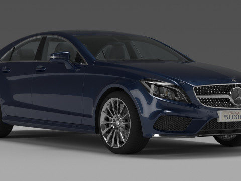 Mercedes CLS 500 3D Modell