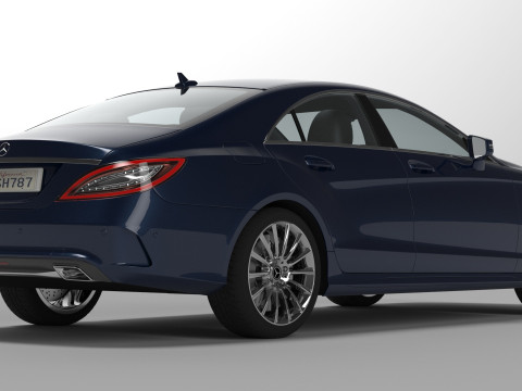 Mercedes CLS 500 3D Modell