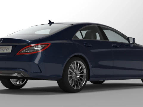 Mercedes CLS 500 3D Model